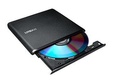 Надворешен оптички диск Lite-On ES1 Ultra-slim, црн