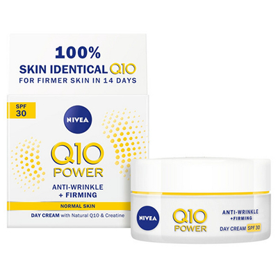 Krem anti-rrudhë Nivea Q10 SPF 30 50 ml