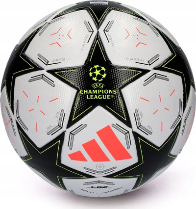 Top futbolli Adidas UCL 24/25 League Phase, TSBE, numri 5, i bardhë me shumngjyra