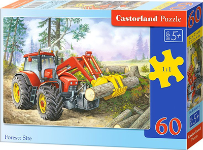 Puzzle Castorland Jigsaw Classic Forest Site, 60 pjesë