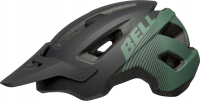Helmetë çiklizmi Bell VERT, MTB, madhësia 54–61 cm, e gjelbër mat