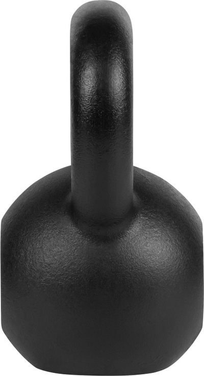 Kettlebell Rebel Active, 10 kg, леано железо, црн