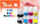 Set bojrash printeri Peach, për Epson 102, 4 copë, shumëngjyrësh