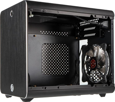 Kasë Raijintek Metis Plus, e zezë, Micro Tower