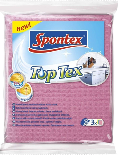 Lecka pastrimi Spontex Top Tex, 3 copë