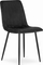 Стол MUF ART Simple Upholstered Velvet, кадифе, метал, црна