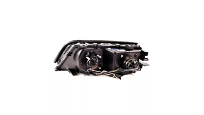 Fenerë të përparmë BMW Seria 3 E46, Angel Eyes, LED pozicioni, të zinj