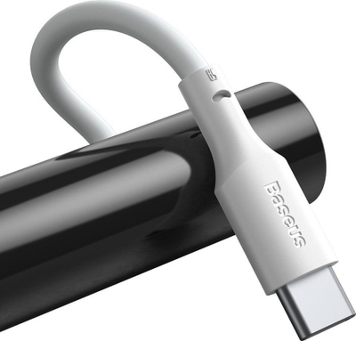 Kabllo USB Baseus TZCATZJ-02, USB A në USB C, 1.5m, e bardhë