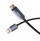 Kabllo karikimi HOCO 5A USB A në Type C, karikim i shpejtë, me ekran LED dixhital, e zezë