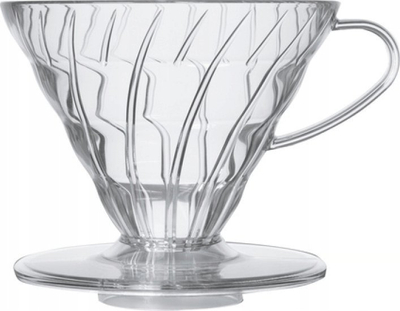 Drip kafeje Hario V60 02, plastik, i tejdukshëm