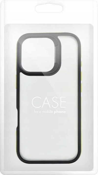 Futrollë Neo për iPhone 15 Pro, mbrojtëse, e verdhë