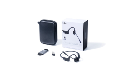 Kufje Shokz OpenComm2 UC, Wireless, të zeza