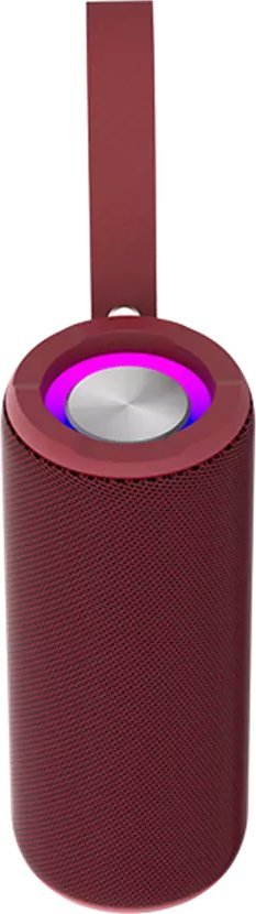 Altoparlant Bluetooth Denver BTV-213, portativ, 3 orë bateri, i kuq bordo