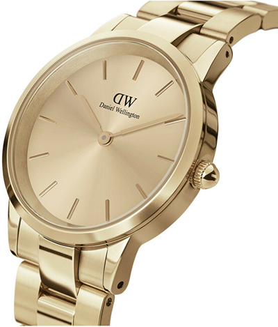 Orë dore për femra Daniel Wellington Unitone 28 G Gold DW00100403, e artë