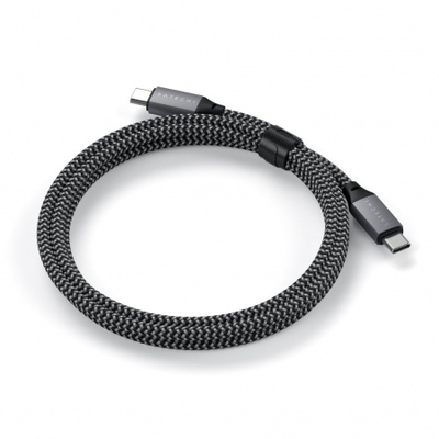 Kabllo karikimi Satechi, USB-C - USB-C, 2m, e hirtë