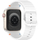 Rrip për orë smart 4wrist Apple Watch 38/40/41 mm, i bardhë