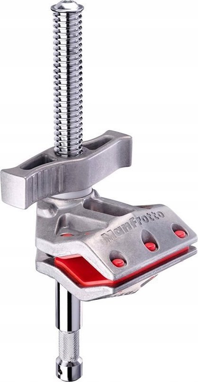 Kapëse Avenger C76CJ Center Vice Jaw, hapje 7.5 cm, ngarkesë 80 kg, gri e kuqe