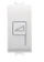 Buton dimmer Gewiss 40-300VA (GW10902), i bardhë 