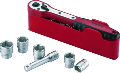 Сет алат Teng Tools M1413N1, 13 парчиња, пластична кутија, црвена