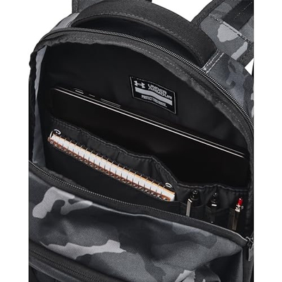 Shportë shpine Under Armour Hustle 6.0 Pro, 31L, për laptop 16", e zezë