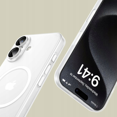 Маска за телефон Tech-Protect Magslim за iPhone 16e, MagSafe, проѕирна