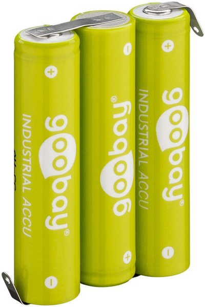 Bateri Goobay 55581 AAA NiMH, 800 mAh, 3.6 V, e gjelbër
