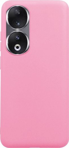 Këllëf telefoni Beline Candy për Honor 90, silikon, ultra i hollë, rozë e çelët