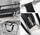 Set çantash organizuese Transparent Necessities, 3 pjesë, PVC, transparente
