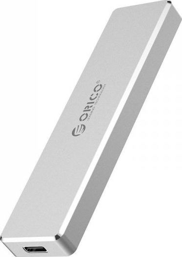 Надворешно куќиште SSD ORICO M.2 NVMe, USB 3.1 Gen 2 10Gbps, до 2TB, сребрена