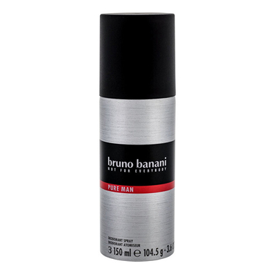 Deodorant Bruno Banani Pure Man, 150 ml