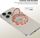 Mbajtëse magnetike telefoni Tech-Protect MMR200 MagSafe, unazë gishti, rose gold