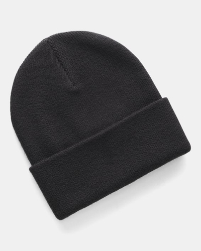Kapelë beanie Under Armour Halftime, akrilik, për femra, e zezë