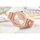 Orë dore Timberland Esmond TBL.15961MYR, 32mm, rrip metalik, rozë gold