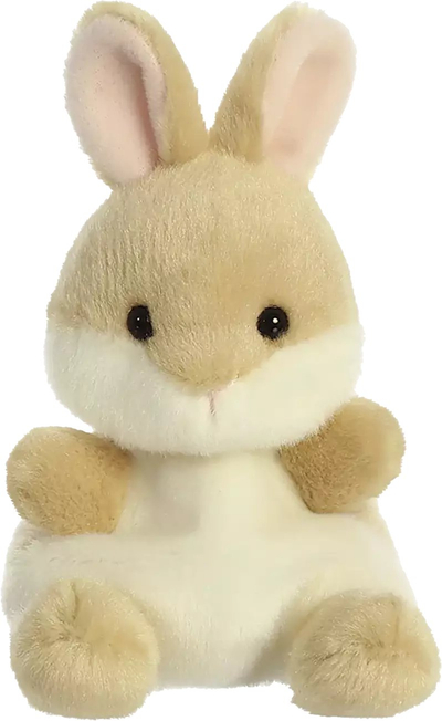 Lodër pelushi PP Ella Bunny, 5", lepur, bezhë e bardhë
