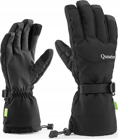 Doreza për ski Black Diamond Qunature, për burra, touchscreen, të zeza, masa M