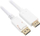 Kabllo AV Sharkoon, DisplayPort - HDMI, 3m, e bardhë