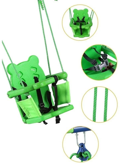 Lëkundëse bebesh Extralink Schwarzwald Frame Swing, 116x140x123cm, për fëmijë të vegjël