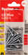 Set dübelësh Fischer SX Plus 6x30 S, Ø6 mm, 15 copë, gri