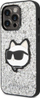 Futrollë për telefon Karl Lagerfeld Glitter Choupette KLHCP14XG2CPS, për iPhone 14 Pro Max 6.7", hardcase, argjendtë me glitter