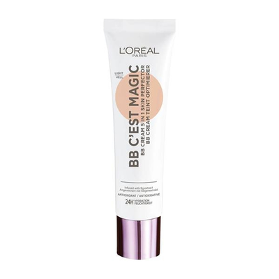 Krem pudër BB L'oreal Paris C'est Magic 5 In 1 Skin Perfector, Light, 30 ml