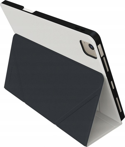 Mbrojtëse tablet JCPal SlimFlex Folio për iPad Pro 11\"/Air 10.9\"/11\", me mbajtëse Pencil, gri e hapur me të zezë