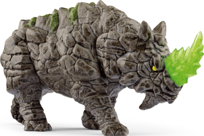 Figurinë lodër Schleich 70157 Battle Rhino Eldrador Creatures, plastikë, për kalamaj 7-12 vjeç, gri