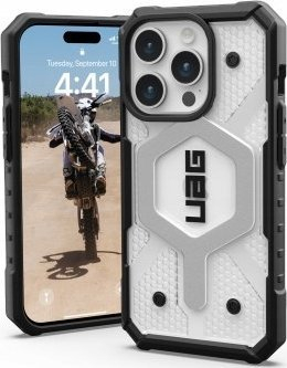 Mbulesë UAG Pathfinder për iPhone 15 Pro, MagSafe, transparente