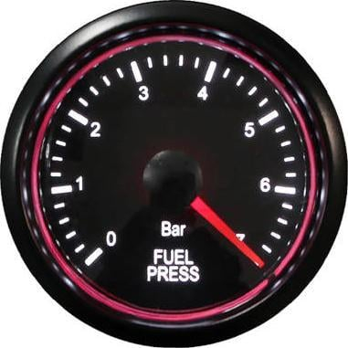 Manometër karburanti Auto Gauge T270, 52mm, 0–7 BAR, i zi