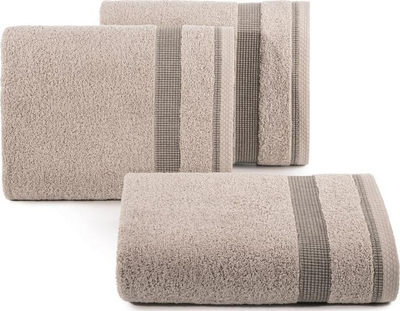 Peshqir banjoje Eurofirany 401051, 50 x 90cm, 100% pambuk, bezhë