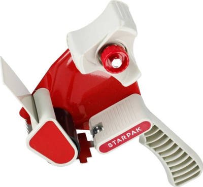 Shpërndarës shiriti Starpak STK, deri 48 mm, metal plastike, gri