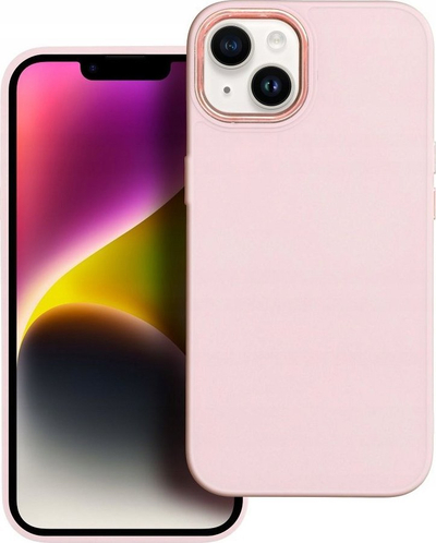Mbrojtëse telefoni OEM për Xiaomi Redmi Note 13 Pro 5G, TPU, kornizë kamere e fortë, rozë e çelët