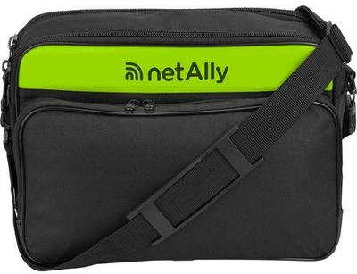 Çantë NetAlly Carrying Case, për tester wireless, me rrip shpatulle, e zezë me jeshile