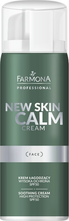 Krem fytyre Farmona New Skin Calm Cream, qetësues, SPF50, 150ml
