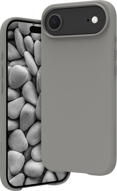 Mbulesë dbramante1928 Roskilde MagSafe ICON për iPhone Air, River Stone, gri